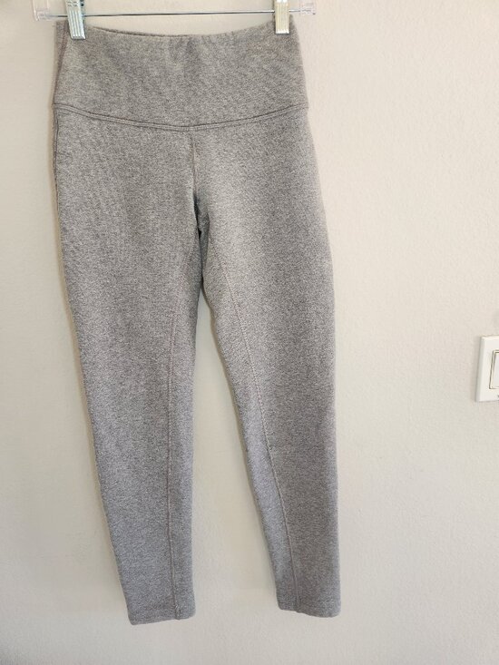 lululemon athletica Pants - Lululemon Wunder Lounge Pants Heathered Core Medium Gray Size 2